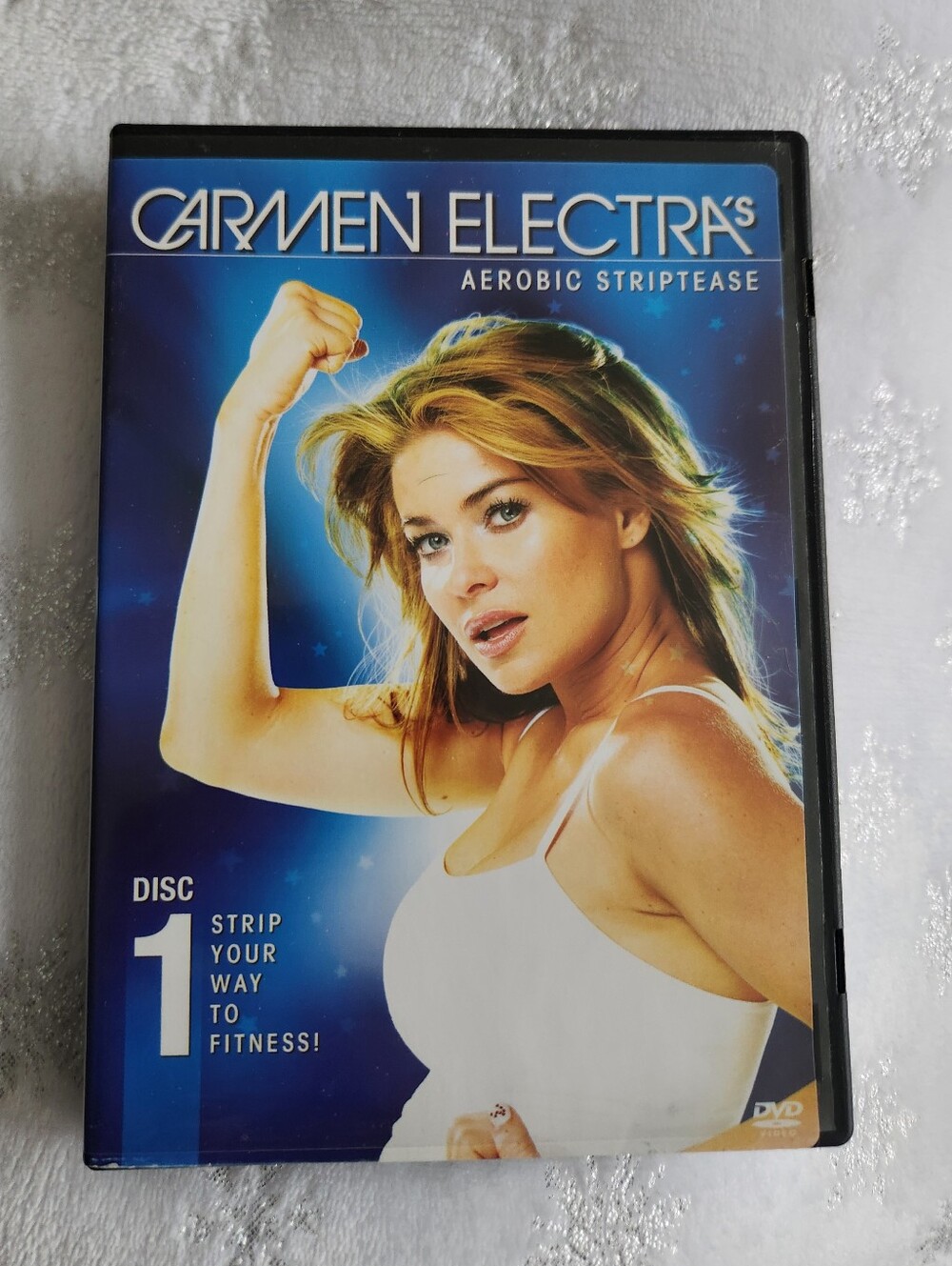 Carmen Electra Aerobic Striptease Disc 1 DVD Dance Fitness Workout 2003